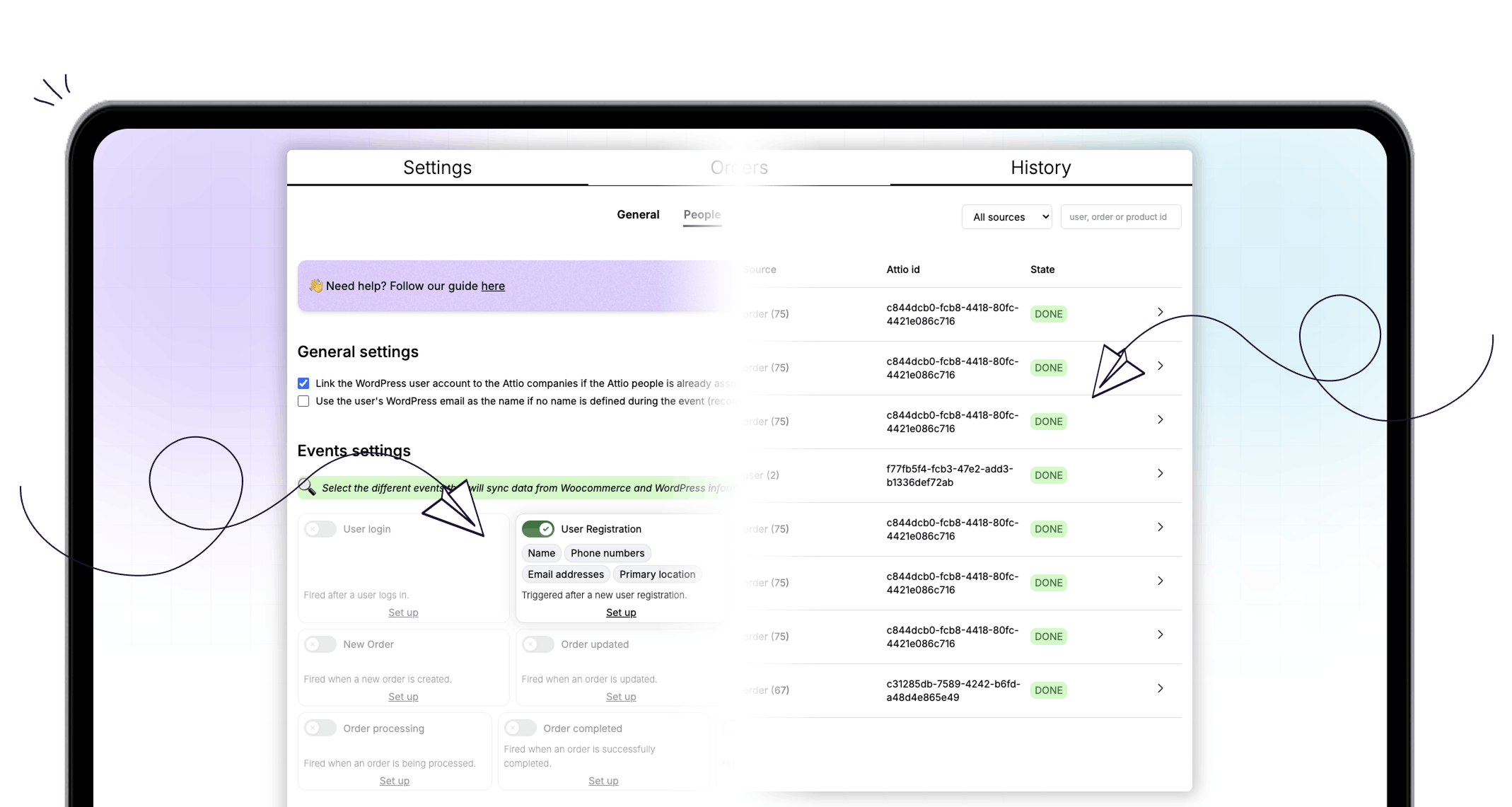 application screenshot